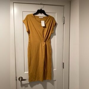 Promod Mustard Yellow Dress‎